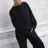 FEATHER WOOL SET | MIDNIGHT BLACK