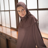 EASY BAMBOO HIJAB | WALNUT