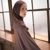 EASY BAMBOO HIJAB | WALNUT